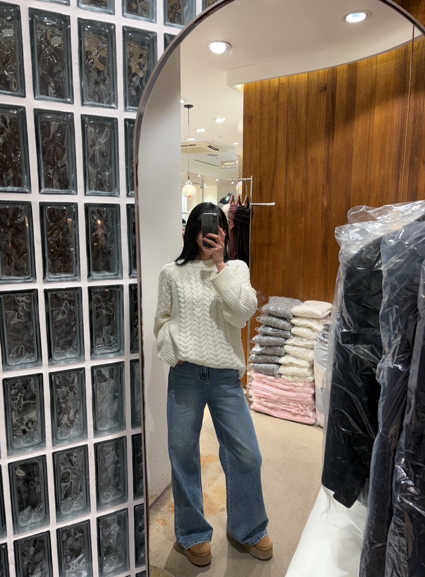 2TWO MOON東大門㊣直郵女士新品熱賣推薦25秋冬針織衫圓領2TWO MOON針織衫