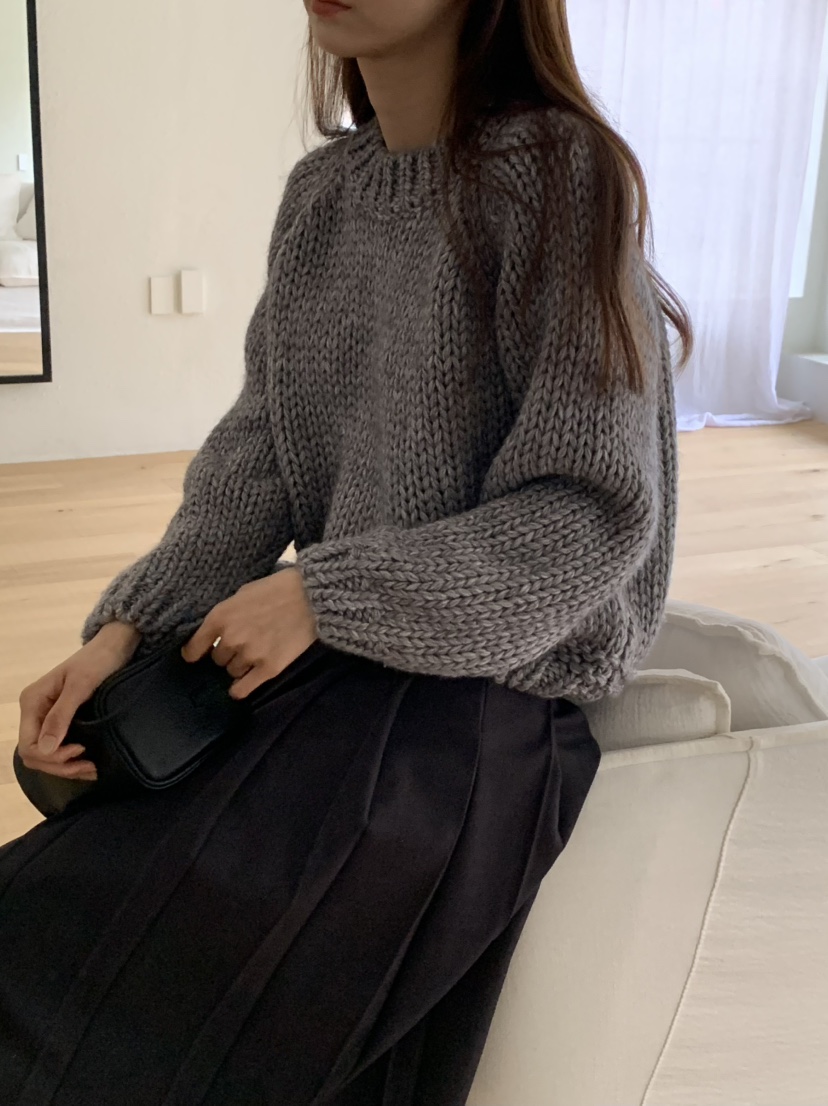 NOTICE東大門㊣實拍女裝新品推薦25秋冬人氣熱賣真品職業毛衣NOTICE毛衣