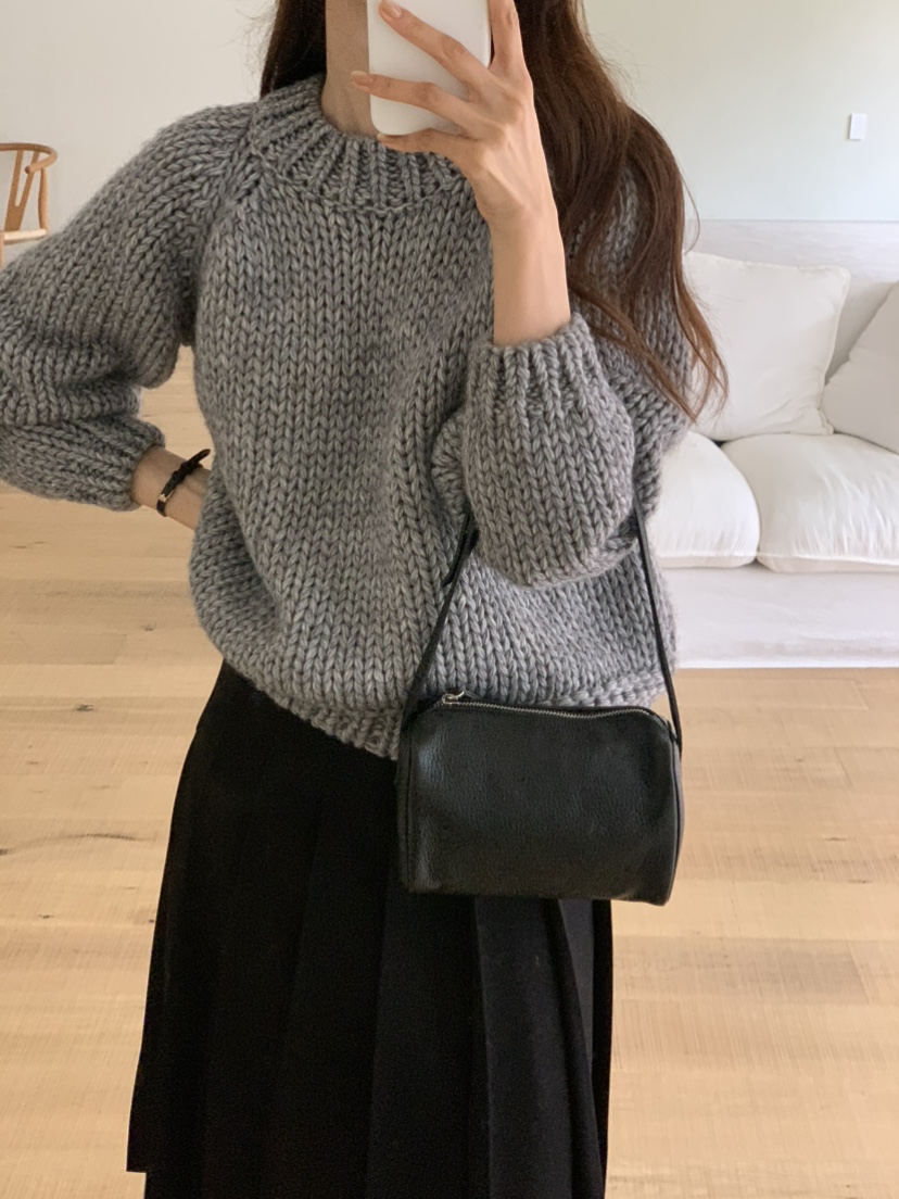 NOTICE東大門㊣實拍女裝新品推薦25秋冬人氣熱賣真品職業毛衣NOTICE毛衣