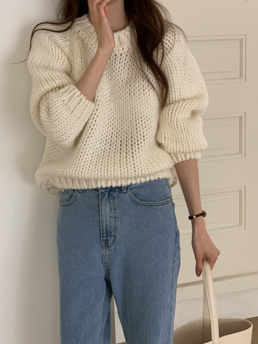 NOTICE東大門㊣實拍女裝新品推薦25秋冬人氣熱賣真品職業毛衣NOTICE毛衣