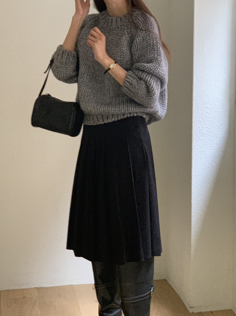 NOTICE東大門㊣實拍女裝新品推薦25秋冬人氣熱賣真品職業毛衣NOTICE毛衣