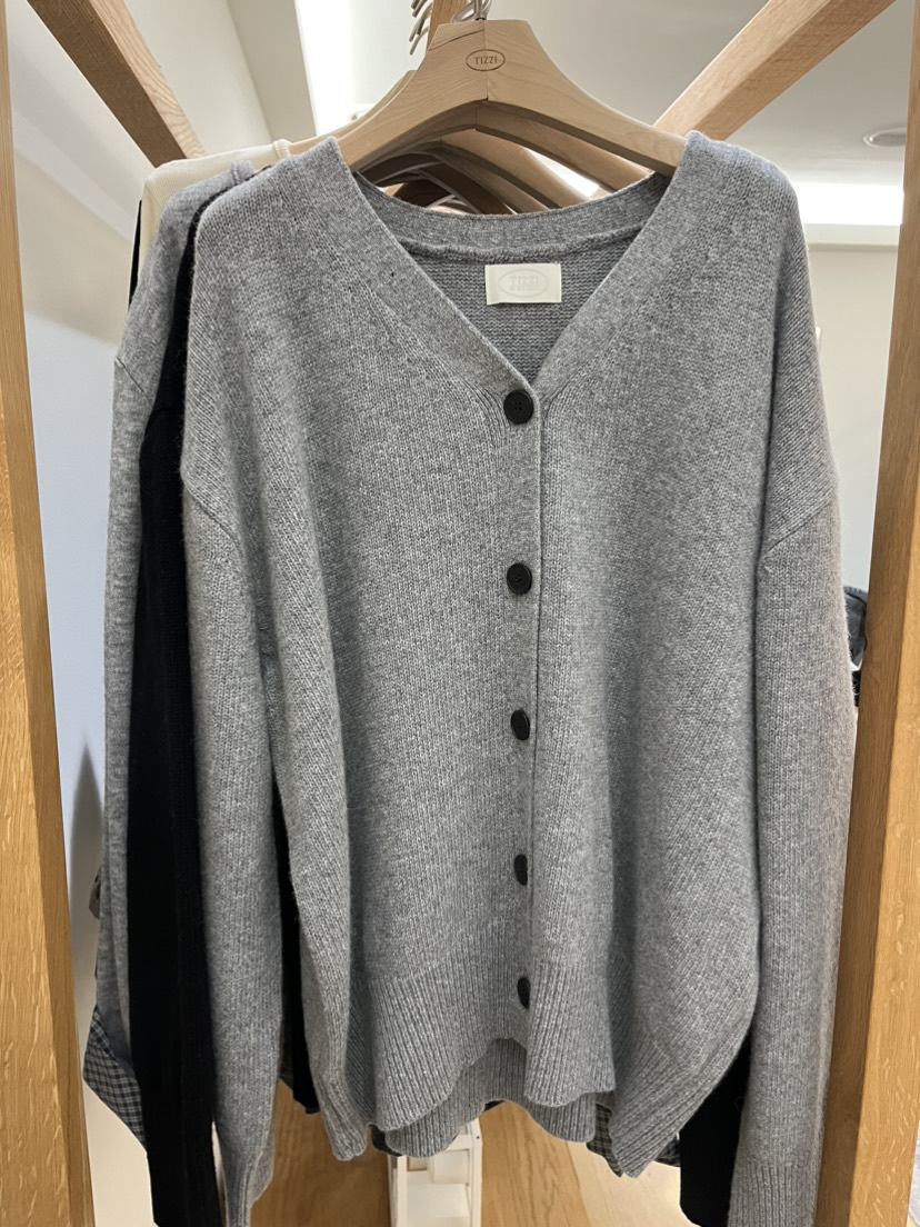 TIZZI韓國直郵㊣女裝新款時尚25秋冬職業熱賣真品推薦針織衫TIZZI針織衫圖色3