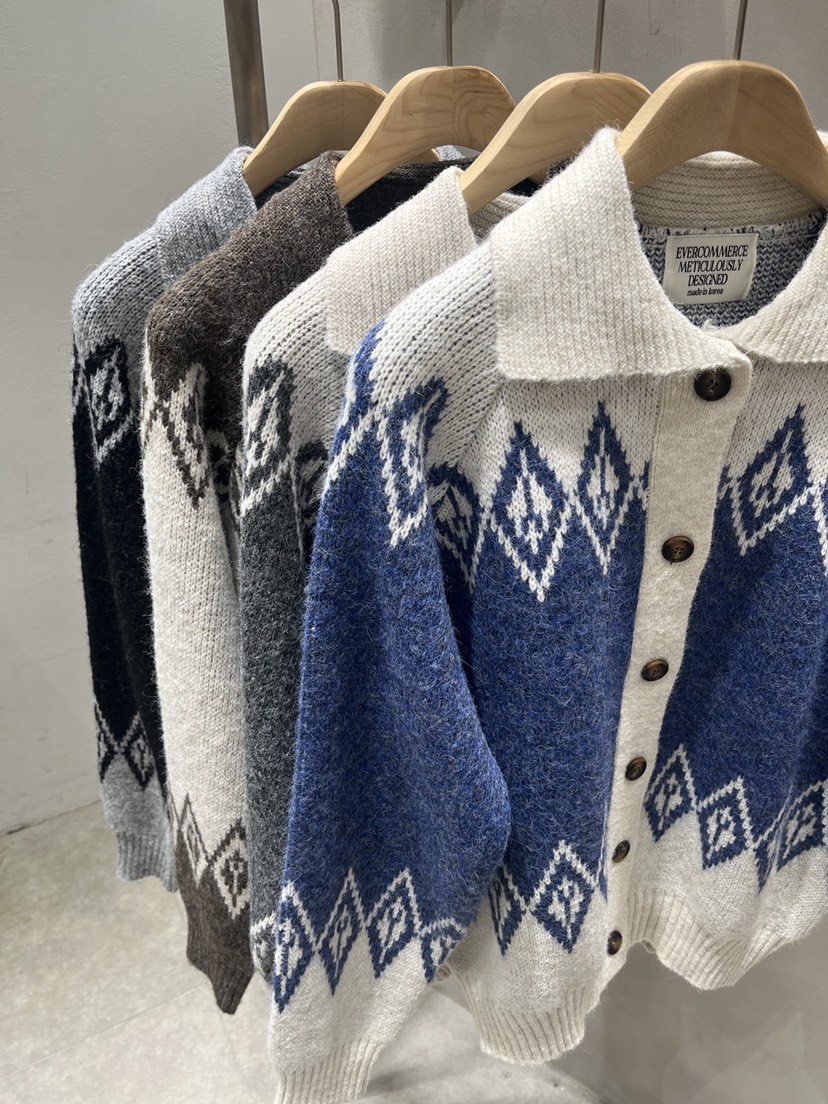 EVERCOMMERCE METICULOUSLY DESIGNED東大門㊣實拍女裝新款真品針織衫EVERCOMMERCE針織衫