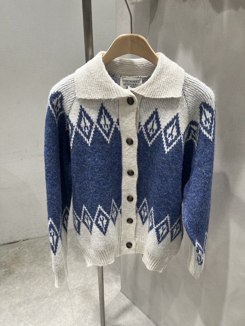 EVERCOMMERCE METICULOUSLY DESIGNED東大門㊣實拍女裝新款真品針織衫EVERCOMMERCE針織衫