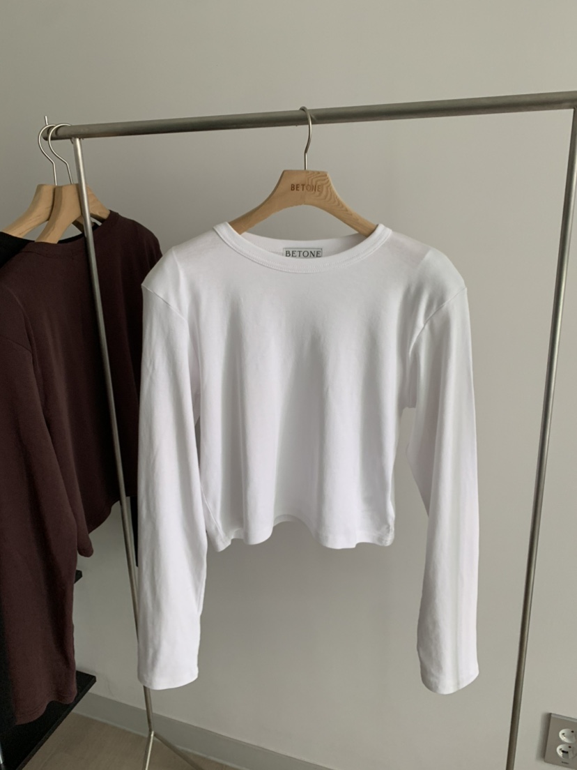 BETONE韓國直郵㊣女裝新品推薦人氣熱賣時尚職業25秋冬長袖T恤BETONE長袖T恤