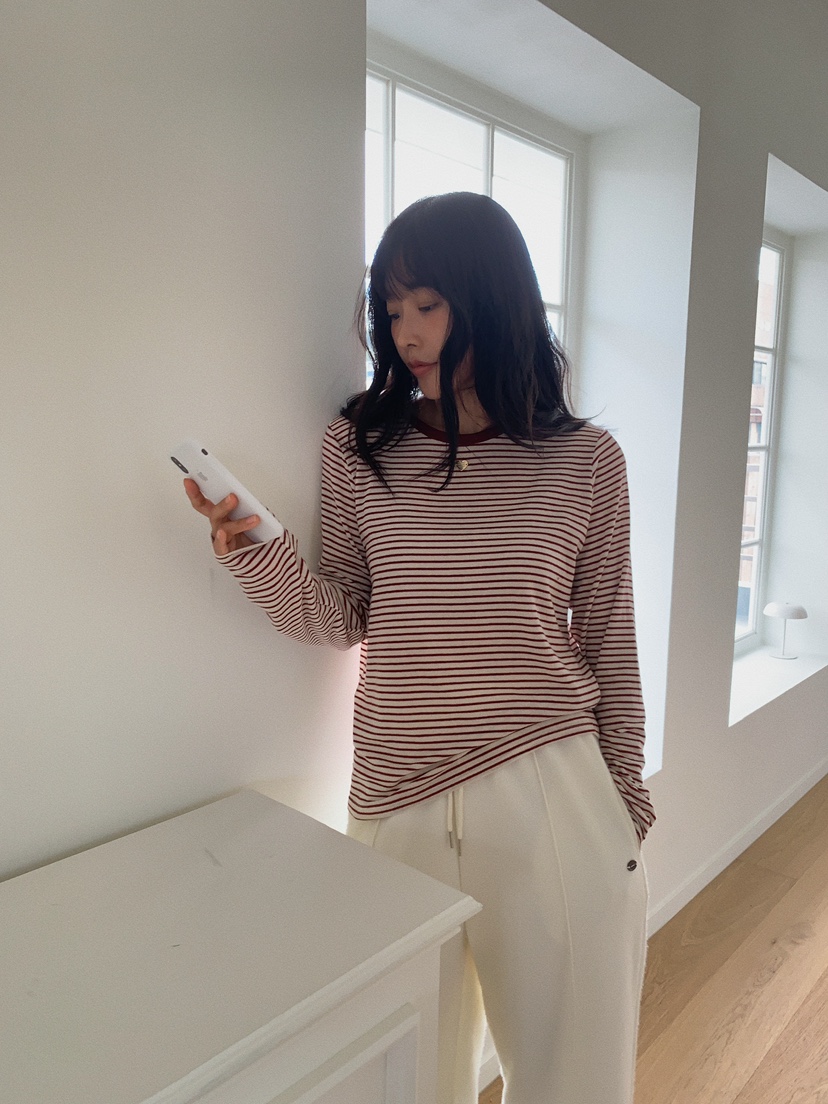 CAMEL-P東大門㊣直郵女士新品人氣長袖T恤Came_l 家長袖T恤