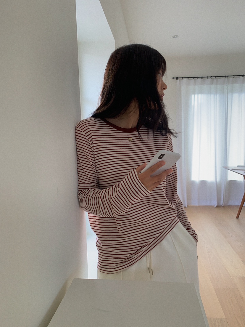 CAMEL-P東大門㊣直郵女士新品人氣長袖T恤Came_l 家長袖T恤