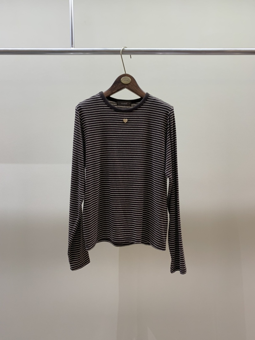 CAMEL-P東大門㊣直郵女士新品人氣長袖T恤Came_l 家長袖T恤圖色3