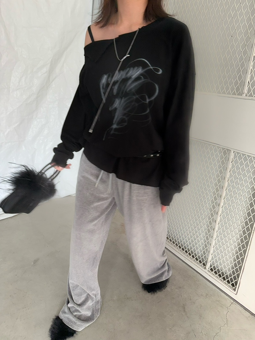 AWESOMESAUCE韓國直郵㊣女裝新品推薦真品職業休閑熱賣長袖T恤AWESOME SAUCE長袖T恤