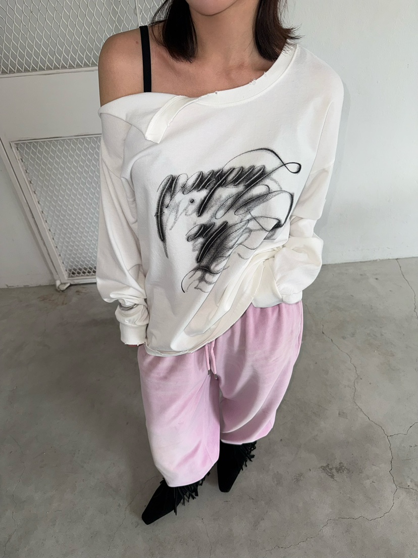 AWESOMESAUCE韓國直郵㊣女裝新品推薦真品職業休閑熱賣長袖T恤AWESOME SAUCE長袖T恤