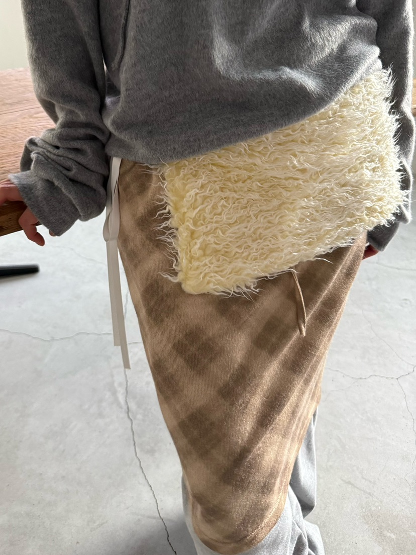 AWESOMESAUCE東大門㊣直郵女士新品休閑推薦25秋冬半身裙中短裙AWESOME SAUCE半身裙/中短裙