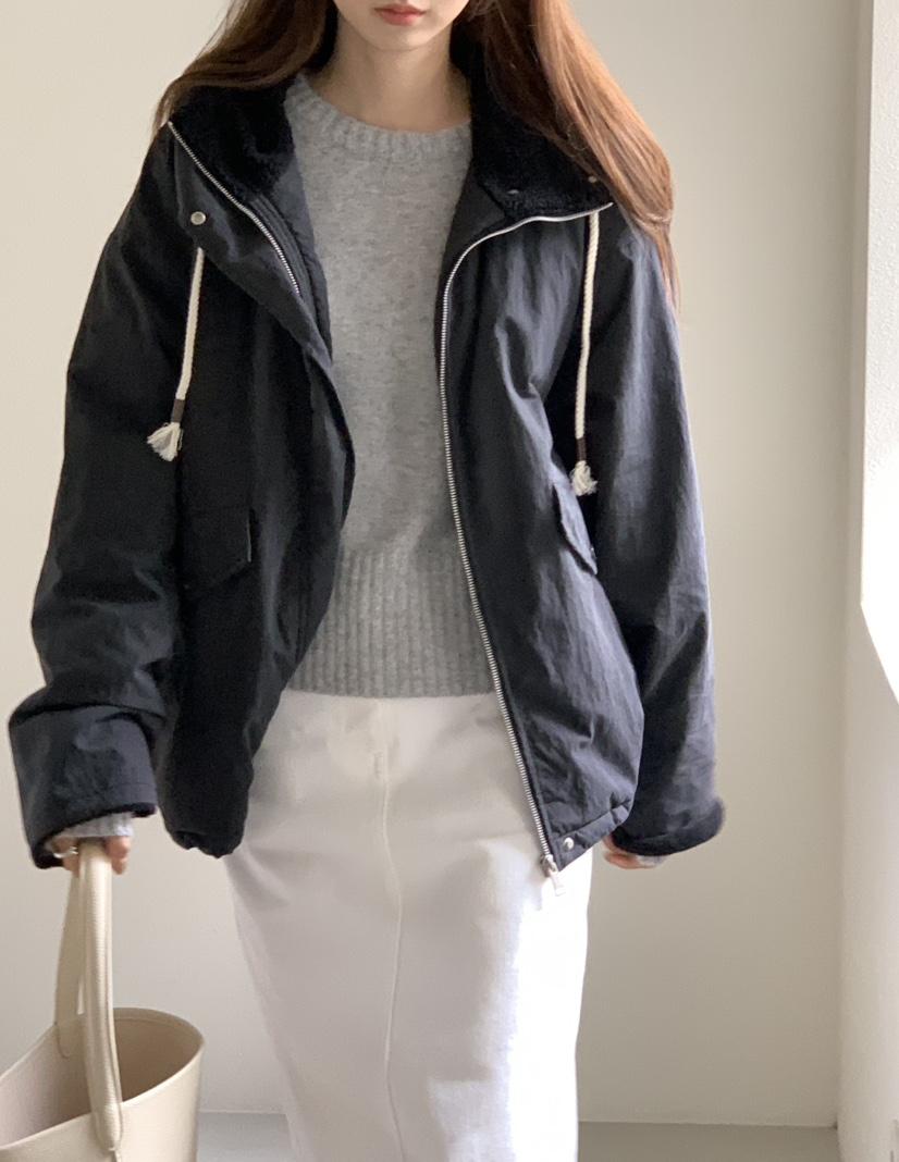 NOTICE韓國代購㊣女裝新款真品25秋冬時尚人氣休閑推薦夾克NOTICE夾克