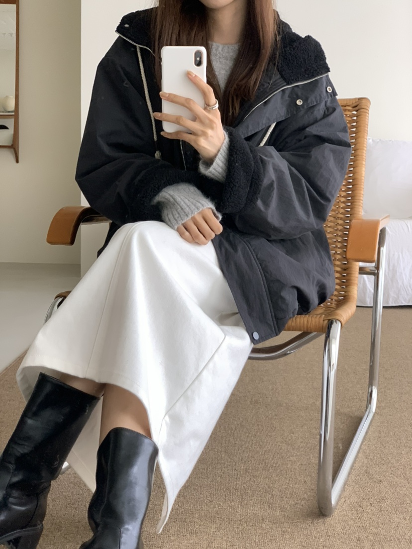 NOTICE韓國代購㊣女裝新款真品25秋冬時尚人氣休閑推薦夾克NOTICE夾克