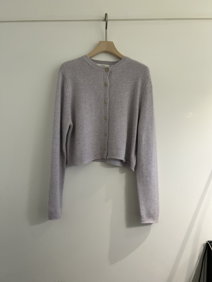 NOTICE韓國直郵㊣女士新品推薦時尚職業熱賣人氣針織衫開衫NOTICE針織衫圖色4