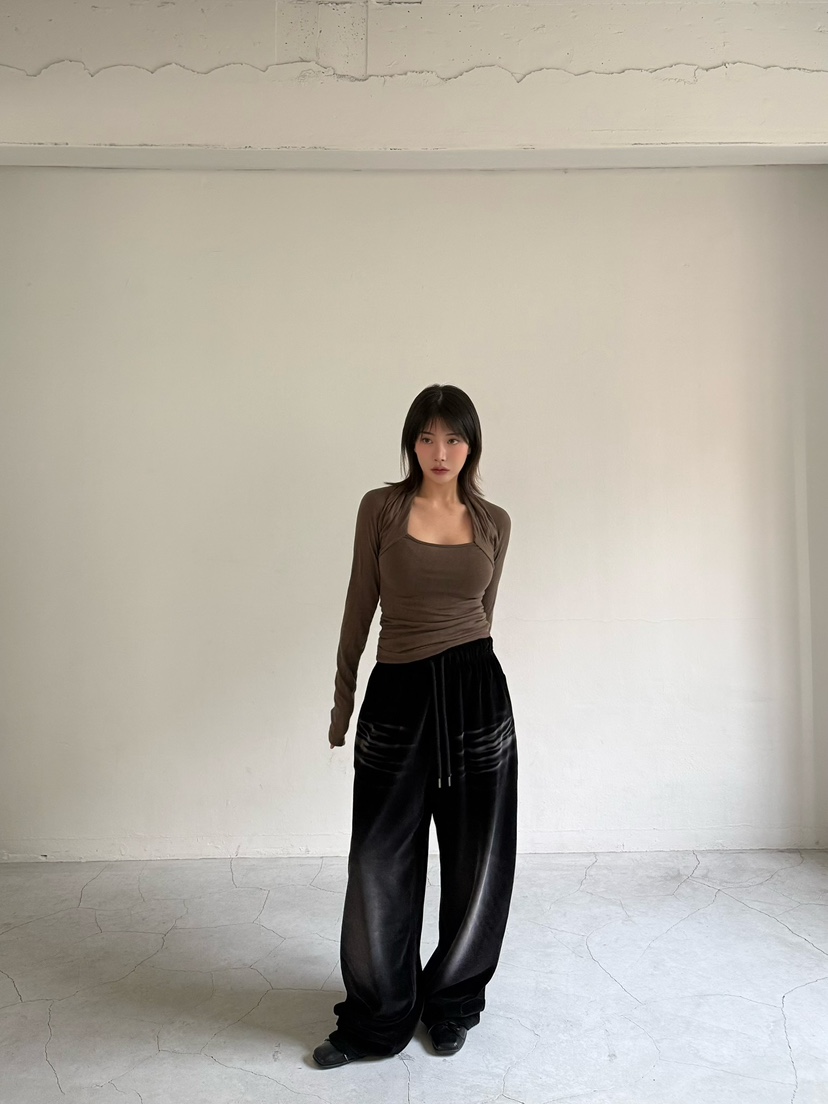 AWESOMESAUCE東大門㊣直郵女士新品人氣熱賣時尚真品休閑褲AWESOME SAUCE休閑褲