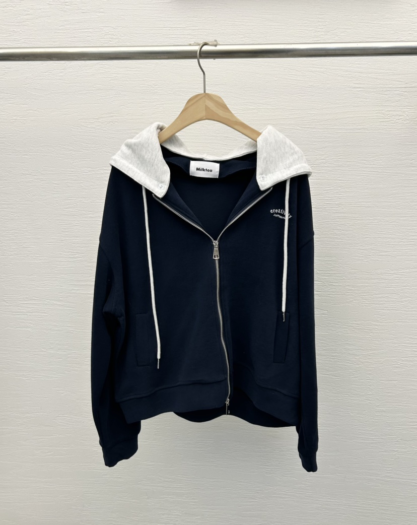 MILK TEA東大門㊣直郵女裝新款熱賣推薦休閑人氣25秋冬夾克MILK TEA夾克圖色2