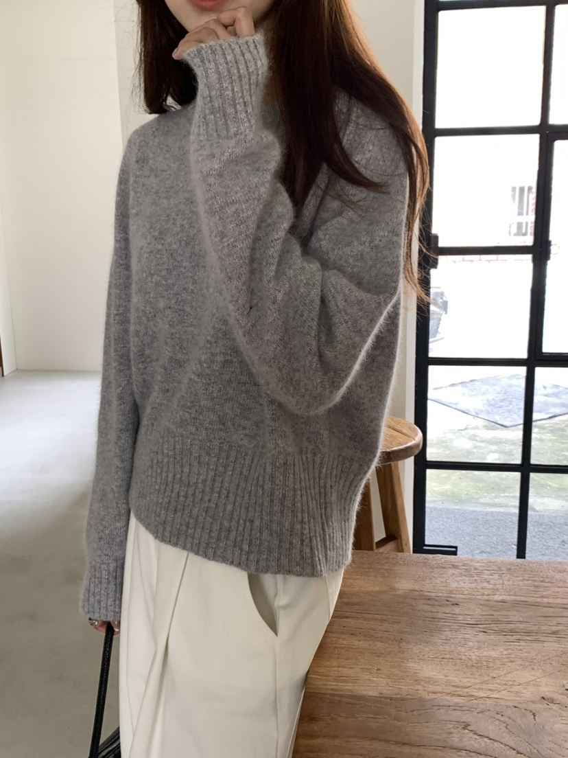 NOTICE韓國代購㊣女裝新款時尚人氣25秋冬推薦休閑職業針織衫NOTICE針織衫