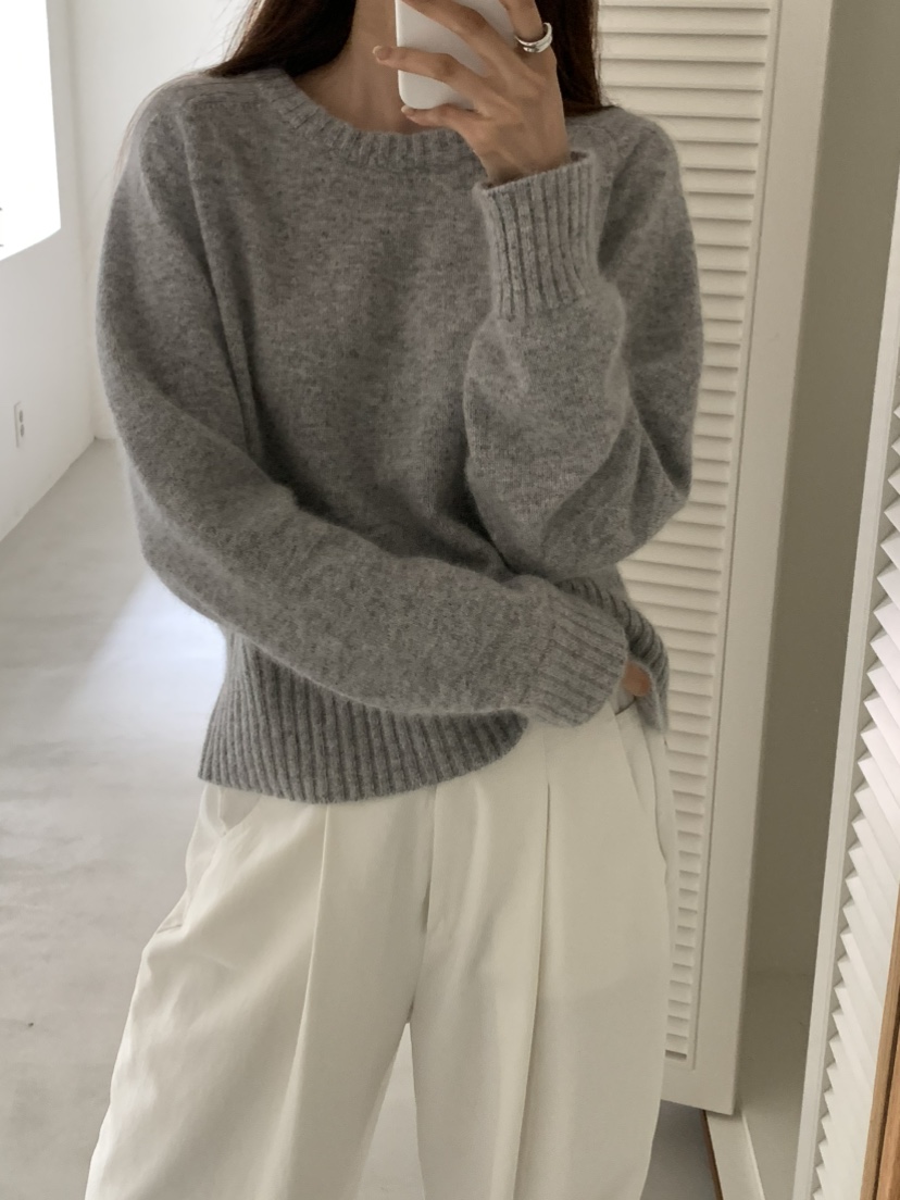 NOTICE韓國代購㊣女裝新款時尚人氣25秋冬推薦休閑職業針織衫NOTICE針織衫