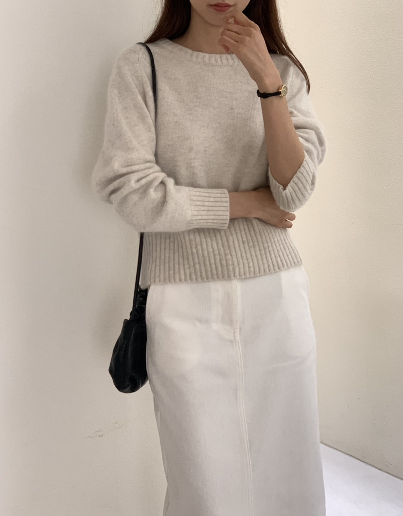 NOTICE韓國代購㊣女裝新款時尚人氣25秋冬推薦休閑職業針織衫NOTICE針織衫