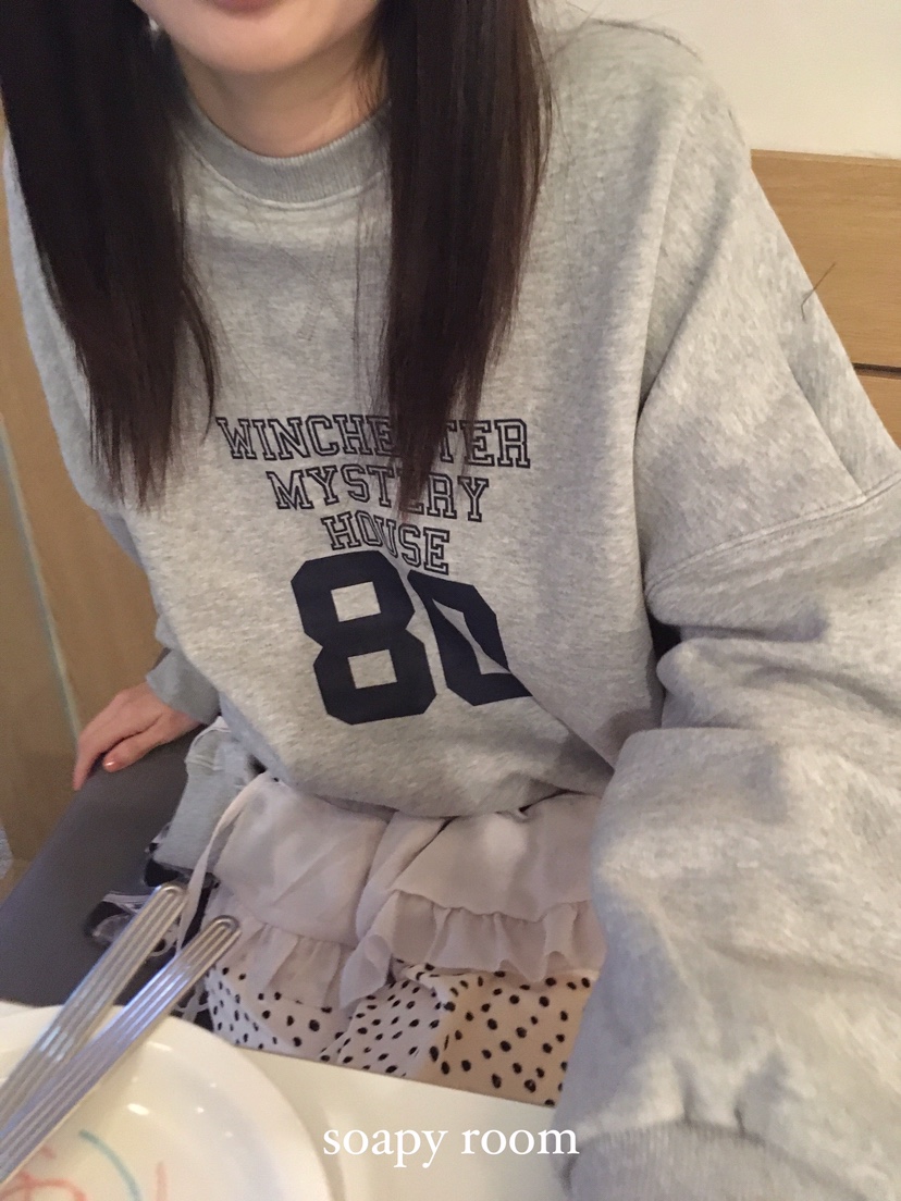 SOAPYROOM東大門㊣直郵女裝新品推薦熱賣時尚真品職業衛衣加絨SOAPYROOM衛衣