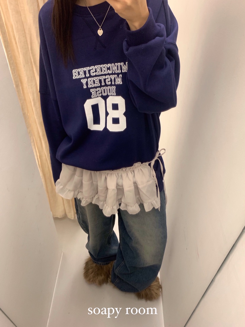 SOAPYROOM東大門㊣直郵女裝新品推薦熱賣時尚真品職業衛衣加絨SOAPYROOM衛衣