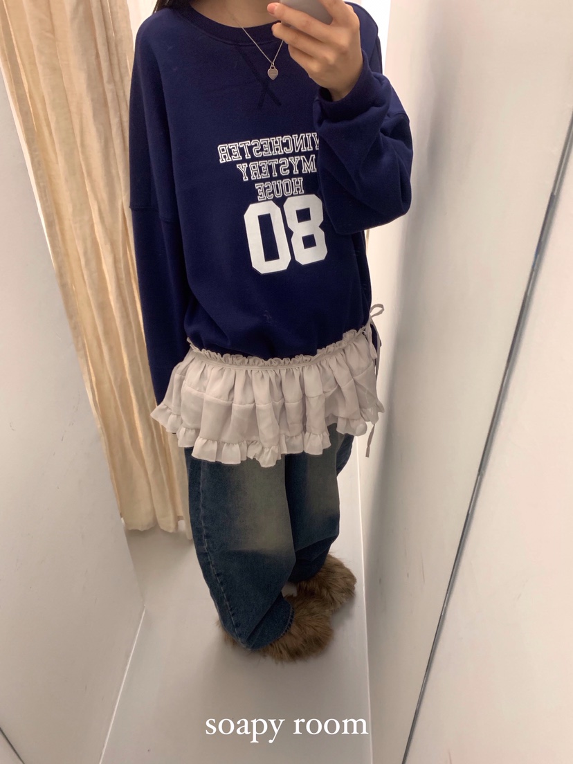 SOAPYROOM東大門㊣直郵女裝新品推薦熱賣時尚真品職業衛衣加絨SOAPYROOM衛衣