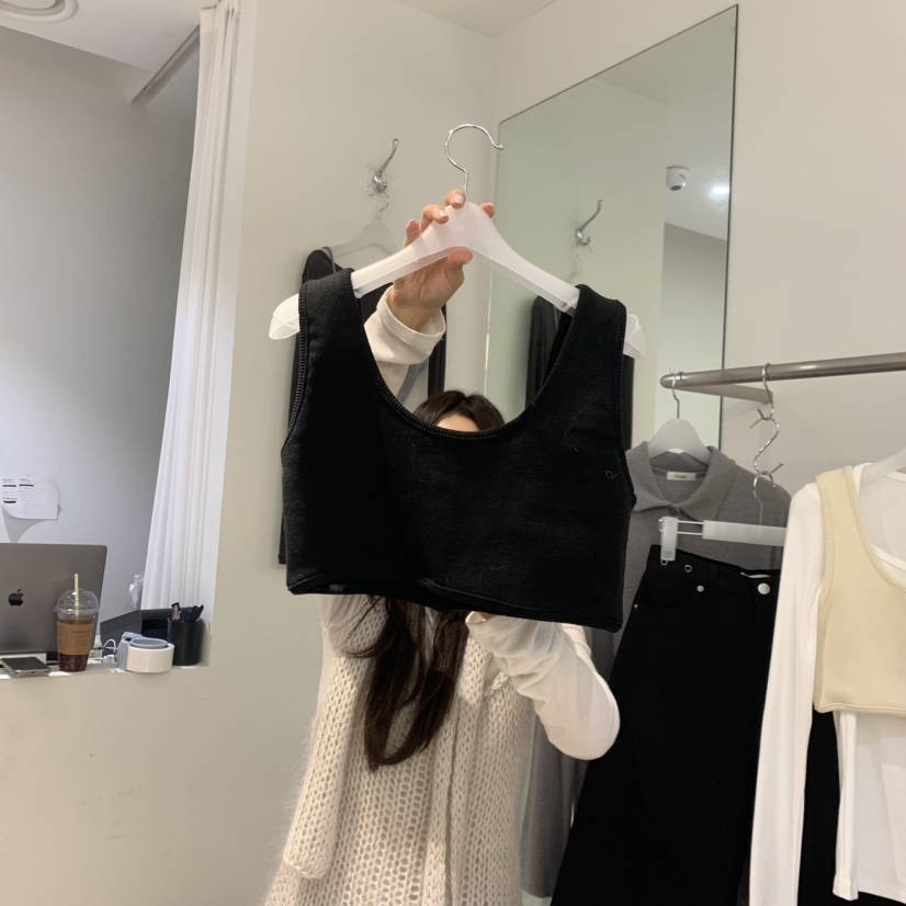 AUBE東大門㊣代購女士新品真品職業推薦25秋冬人氣吊帶背心AUBE吊帶/背心