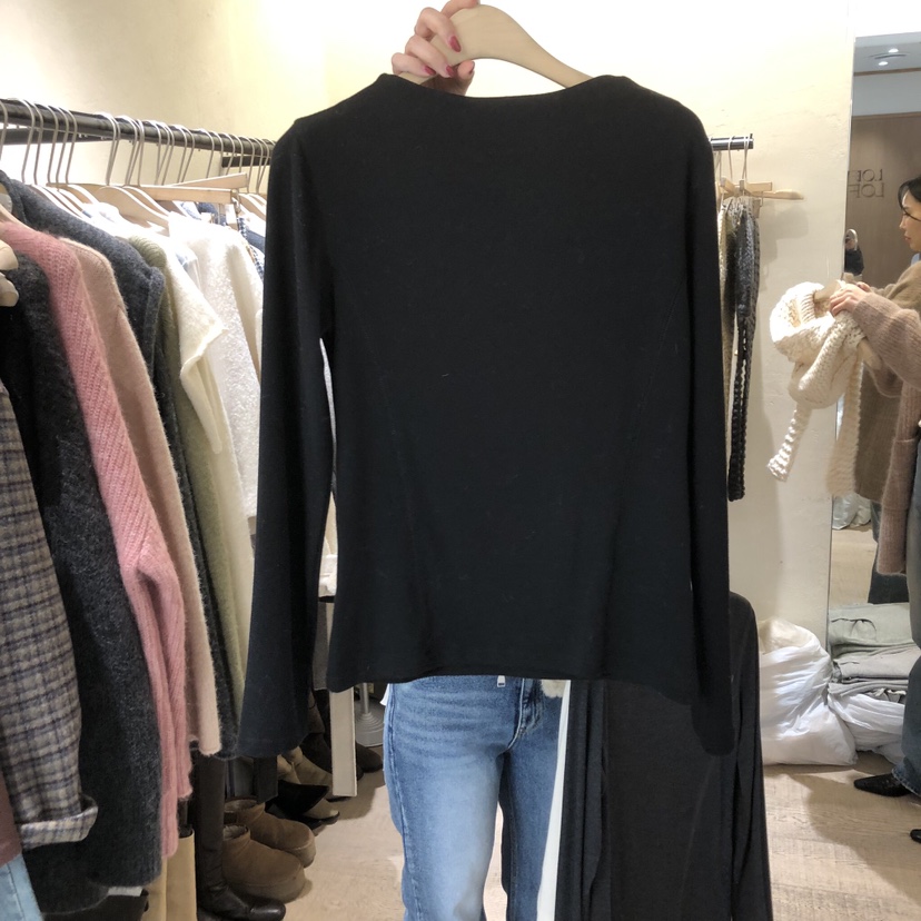 W AND J東大門㊣代購女士新款時尚休閑推薦真品熱賣長袖T恤W AND J長袖T恤圖色3