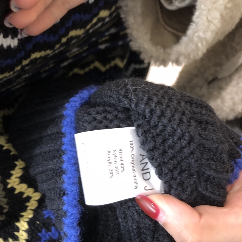 W AND J東大門㊣代購女士新品熱賣真品休閑人氣毛衣羊毛衫W AND J毛衣