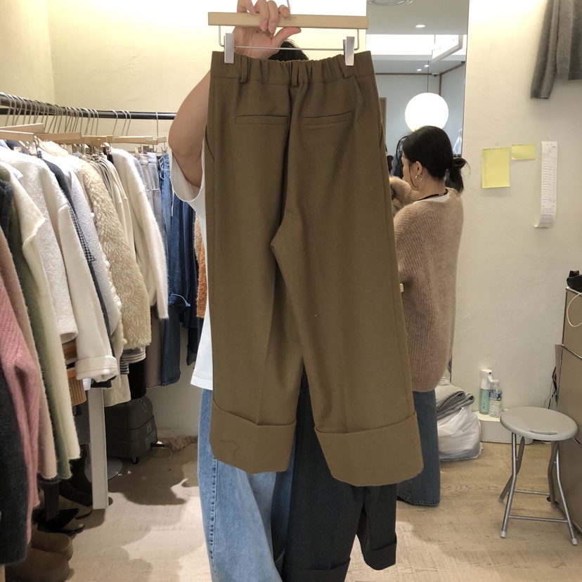 W AND J東大門㊣實拍女裝新款推薦熱賣休閑25秋冬真品休閑褲W AND J休閑褲