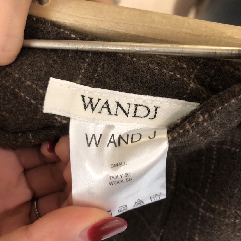 W AND J韓國代購㊣女裝新款推薦休閑時尚職業熱賣25秋冬短裙W AND J短裙