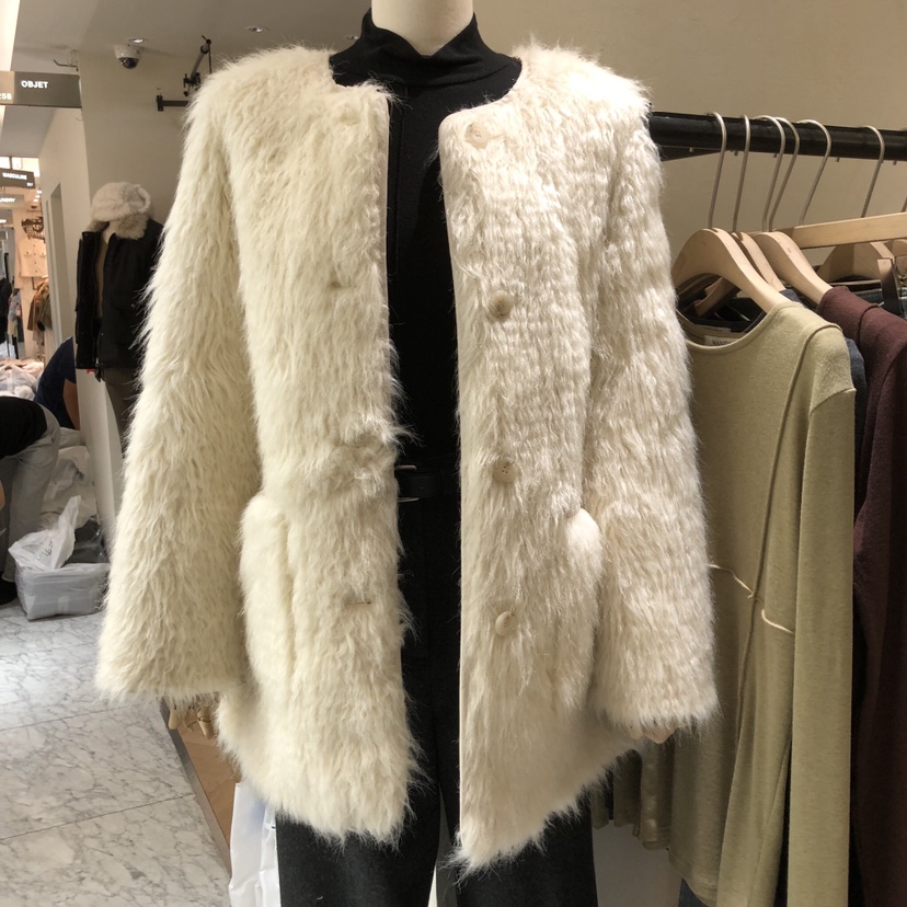 W AND J東大門㊣直郵女裝新款人氣熱賣休閑職業推薦短款大衣W AND J短款大衣