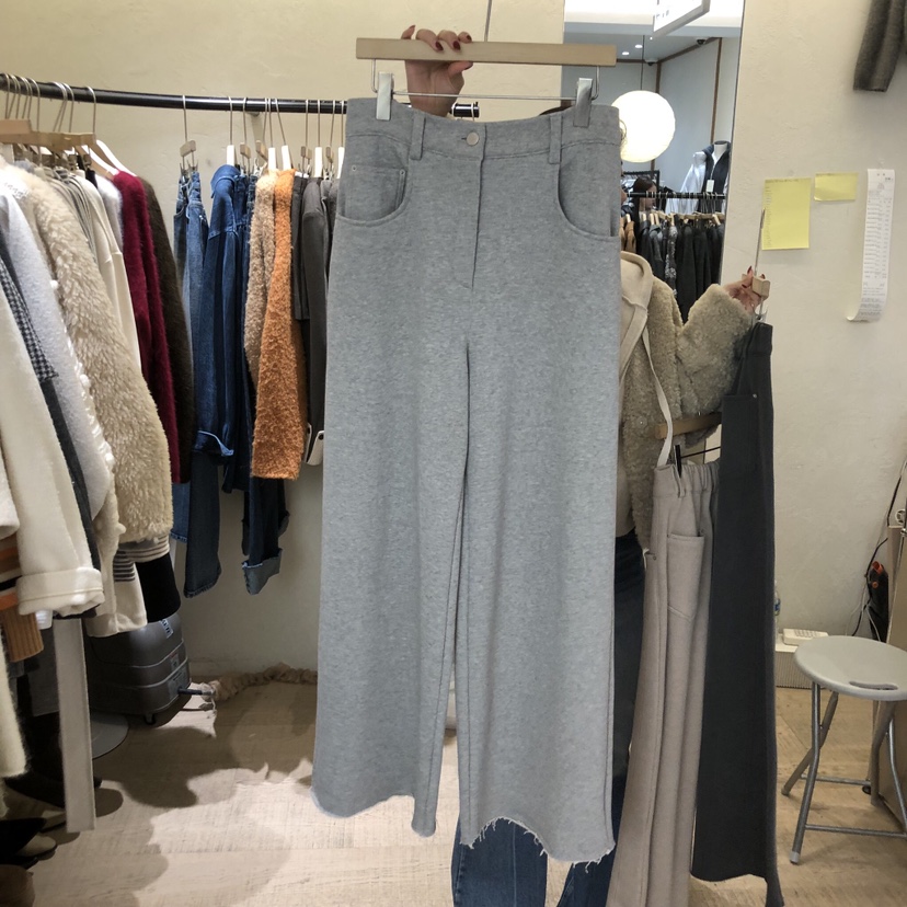 W AND J東大門㊣代購女裝新品真品熱賣25秋冬職業時尚休閑褲W AND J休閑褲圖色2