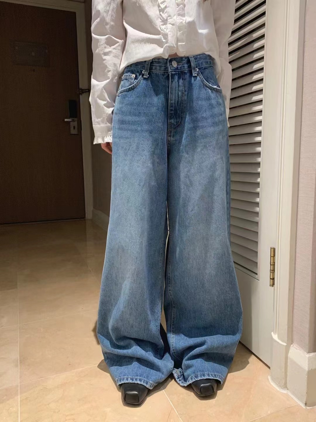 FORMAL韓國直郵㊣女士新品熱賣真品職業時尚人氣牛仔褲口袋FORMAL牛仔褲