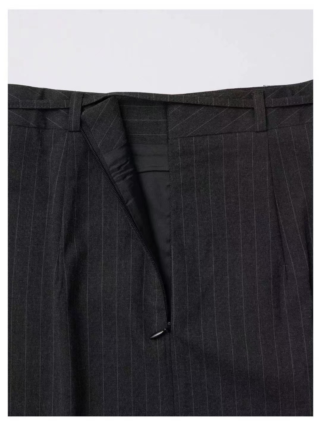 MORNBAKER東大門㊣實拍女士新品人氣25秋冬長裙含腰繩百褶褶裙MORNBAKER長裙