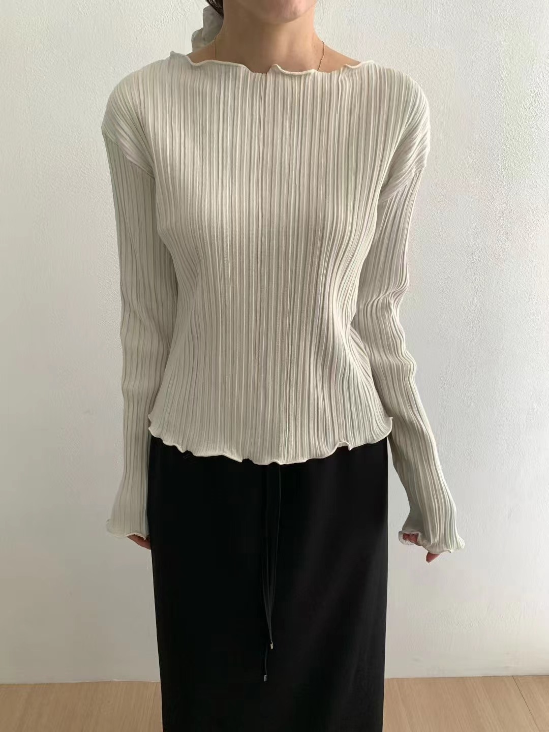 REMUTE東大門㊣實拍女士新品人氣推薦真品時尚熱賣25秋冬長袖T恤REMUTE長袖T恤