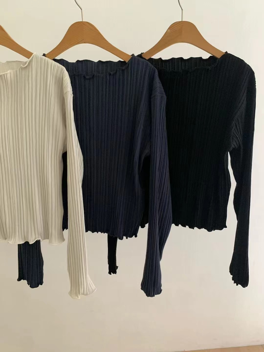 REMUTE東大門㊣實拍女士新品人氣推薦真品時尚熱賣25秋冬長袖T恤REMUTE長袖T恤