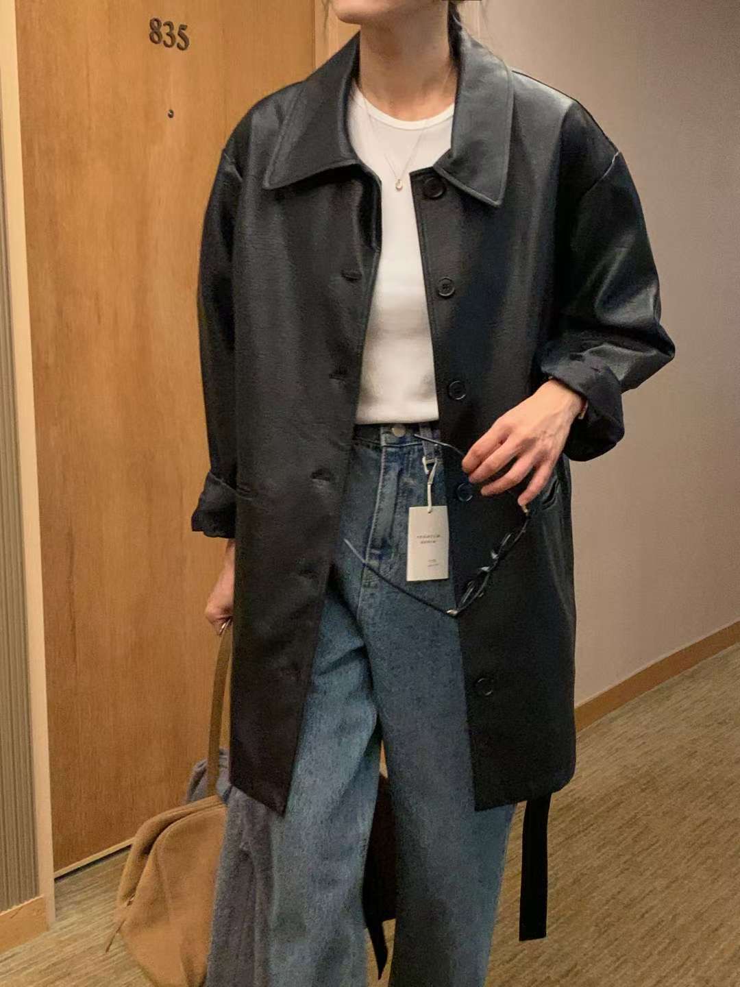 IVORY韓國代購㊣女裝新款時尚真品人氣休閑推薦職業熱賣夾克IVORY夾克