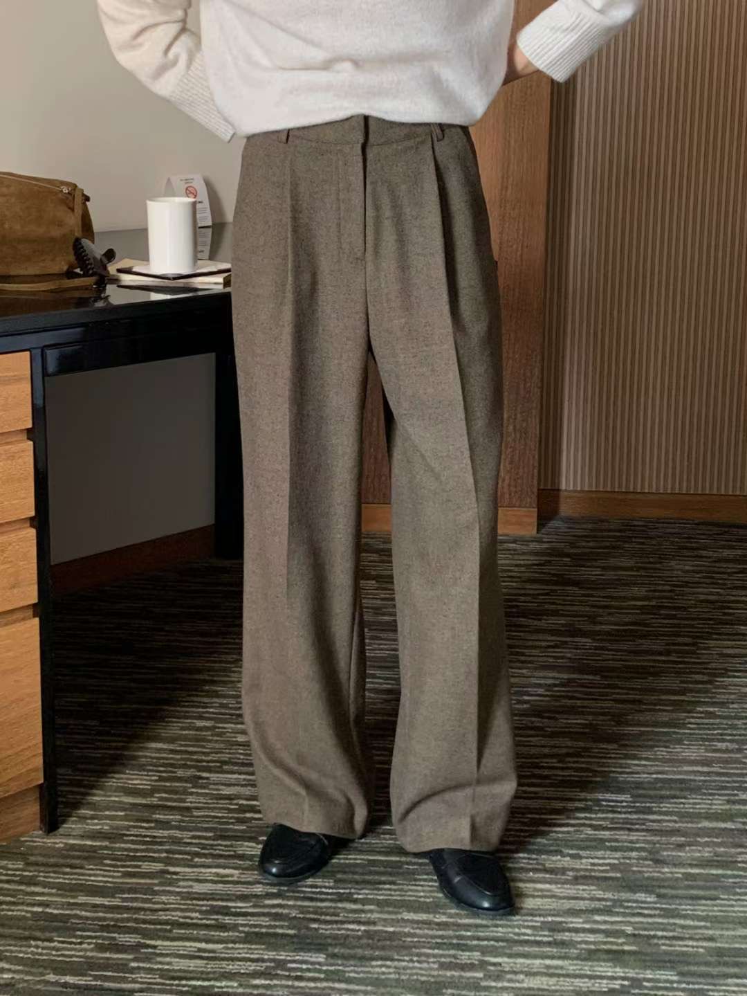 IVORY東大門㊣直郵女士新品推薦職業人氣真品休閑熱賣休閑褲IVORY休閑褲