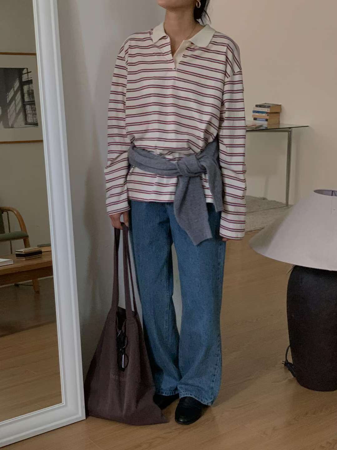 IVORY韓國直郵㊣女裝新款推薦休閑時尚人氣熱賣職業25秋冬牛仔褲IVORY牛仔褲