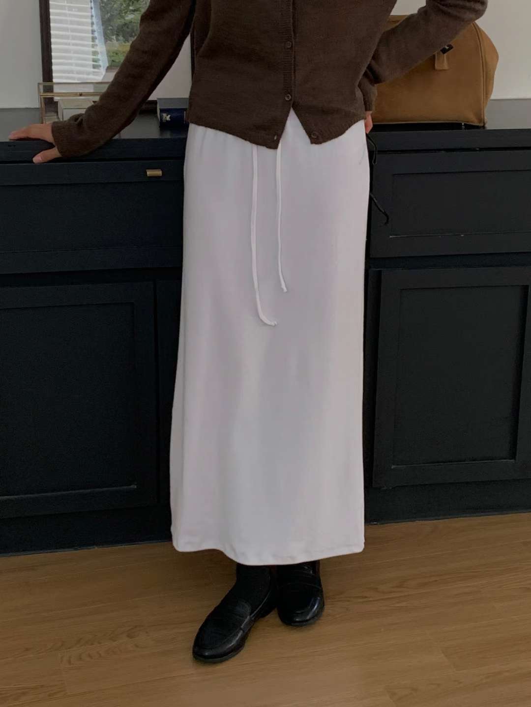 IVORY東大門㊣實拍女裝新款時尚人氣熱賣休閑25秋冬職業長裙IVORY長裙