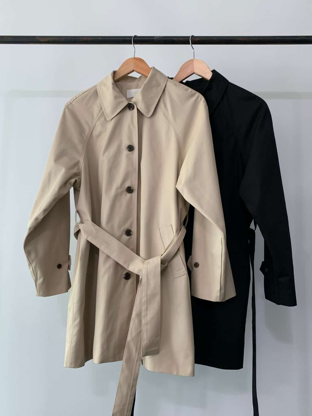 IVORY東大門㊣代購女裝新款人氣時尚推薦真品休閑熱賣長款風衣IVORY長款風衣