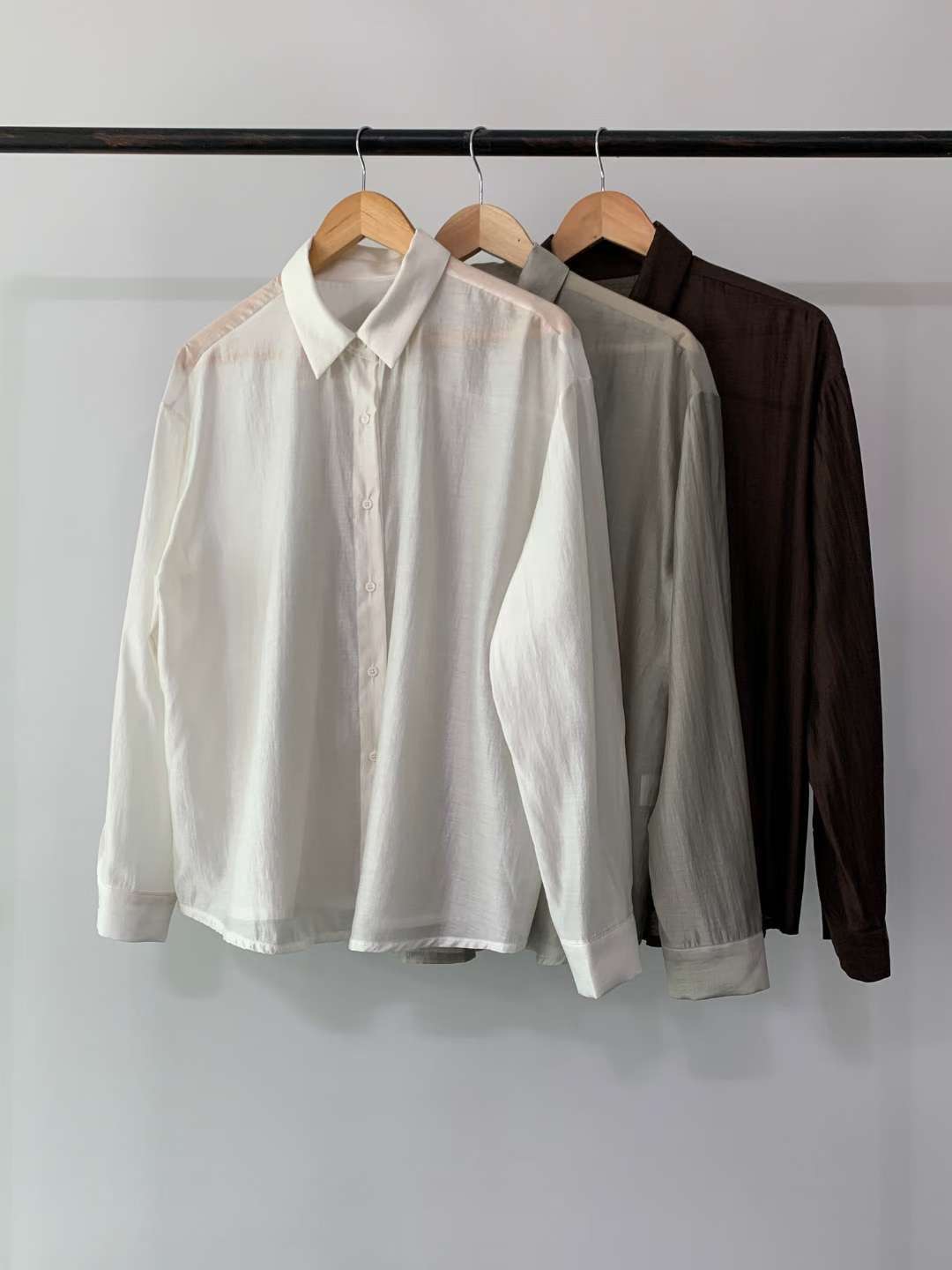 IVORY韓國代購㊣女士新品休閑職業熱賣25秋冬人氣襯衫蕾絲衫IVORY襯衫/蕾絲衫