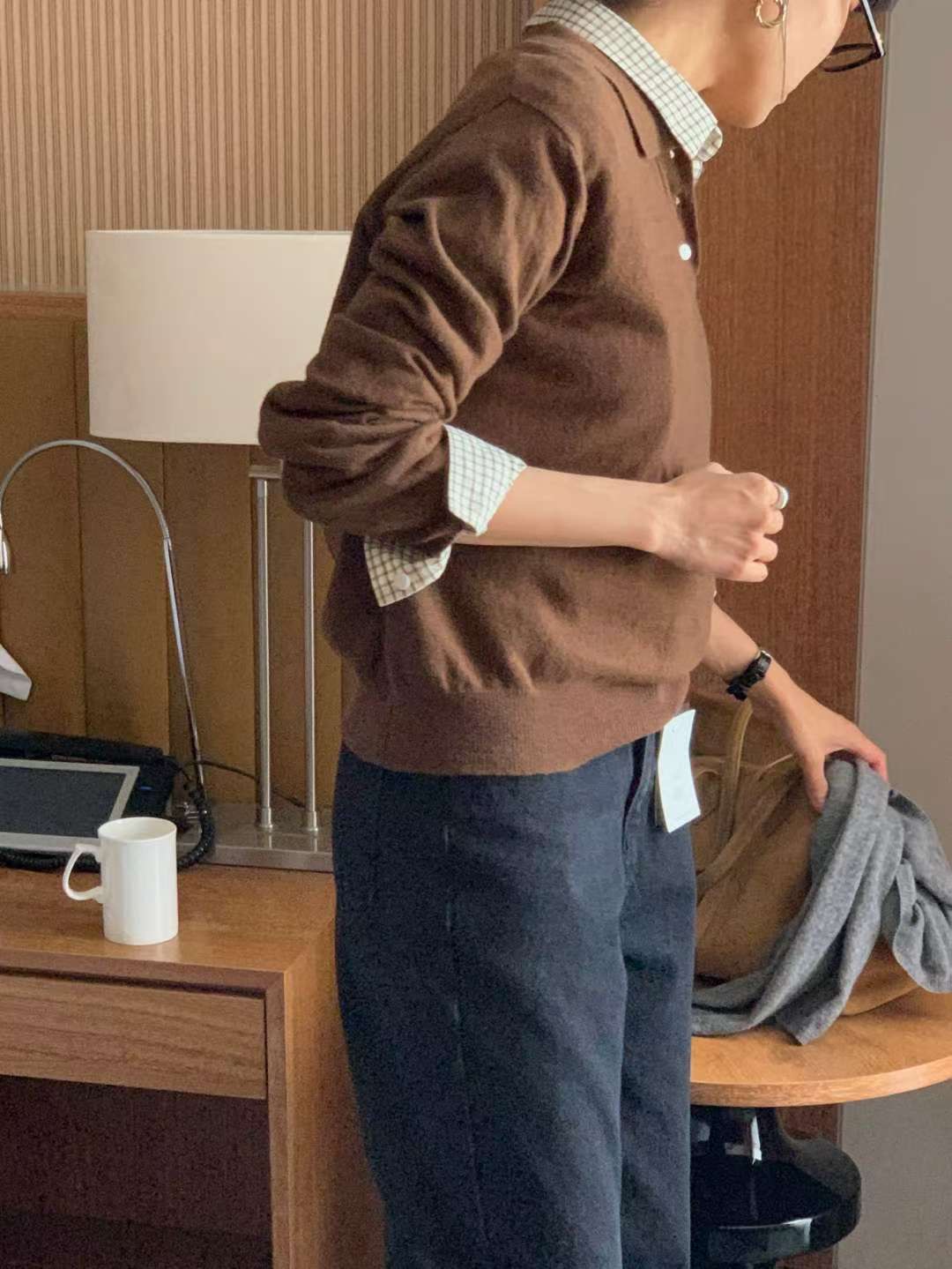 IVORY東大門㊣直郵女裝新款休閑真品推薦時尚職業熱賣針織衫IVORY針織衫