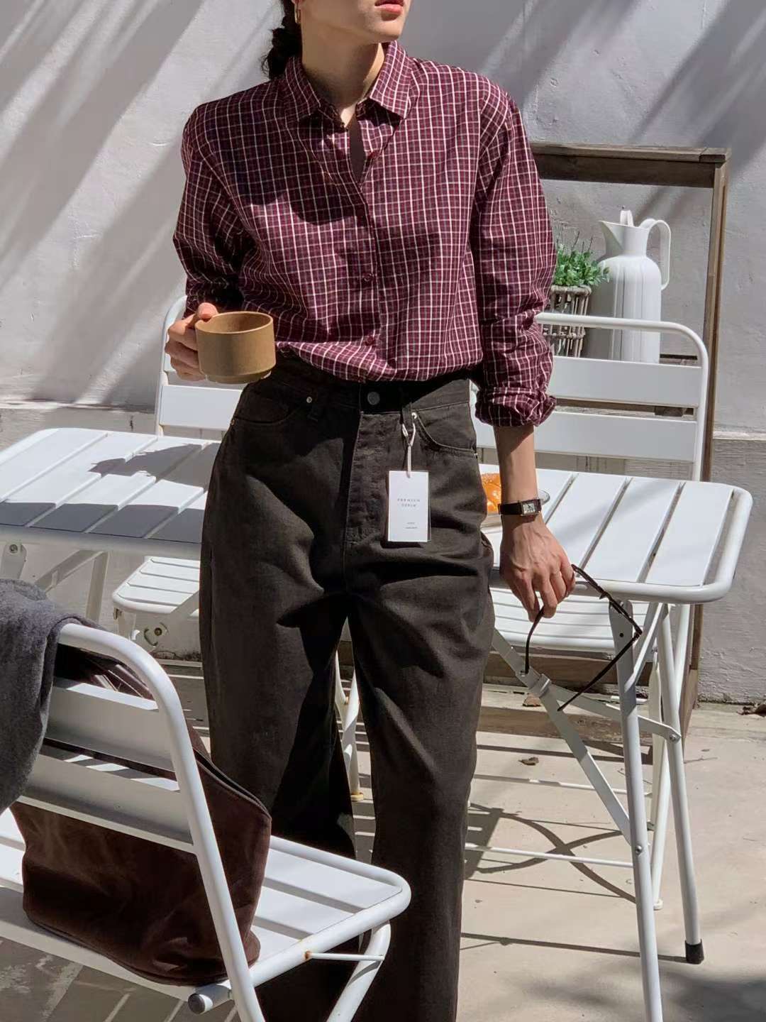 IVORY東大門㊣直郵女裝新品熱賣休閑推薦職業25秋冬襯衫蕾絲衫IVORY襯衫/蕾絲衫圖色2