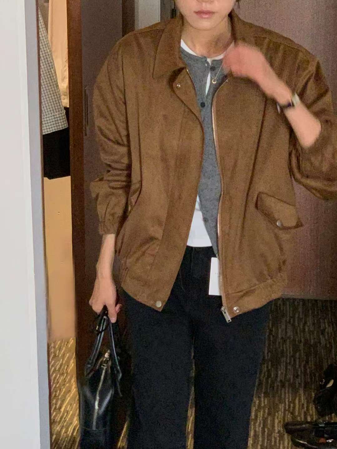 IVORY東大門㊣代購女裝新款時尚職業熱賣真品休閑人氣推薦夾克IVORY夾克