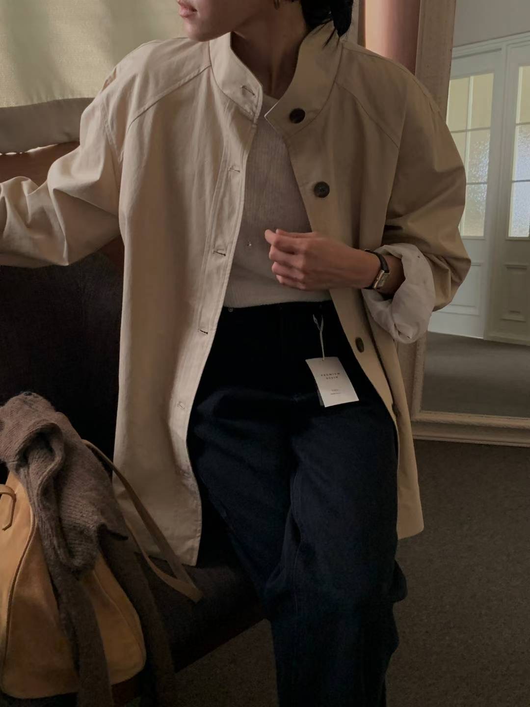 IVORY韓國直郵㊣女士新款人氣真品熱賣職業休閑推薦25秋冬夾克IVORY夾克