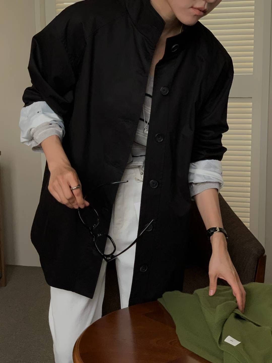 IVORY韓國直郵㊣女士新款人氣真品熱賣職業休閑推薦25秋冬夾克IVORY夾克圖色2