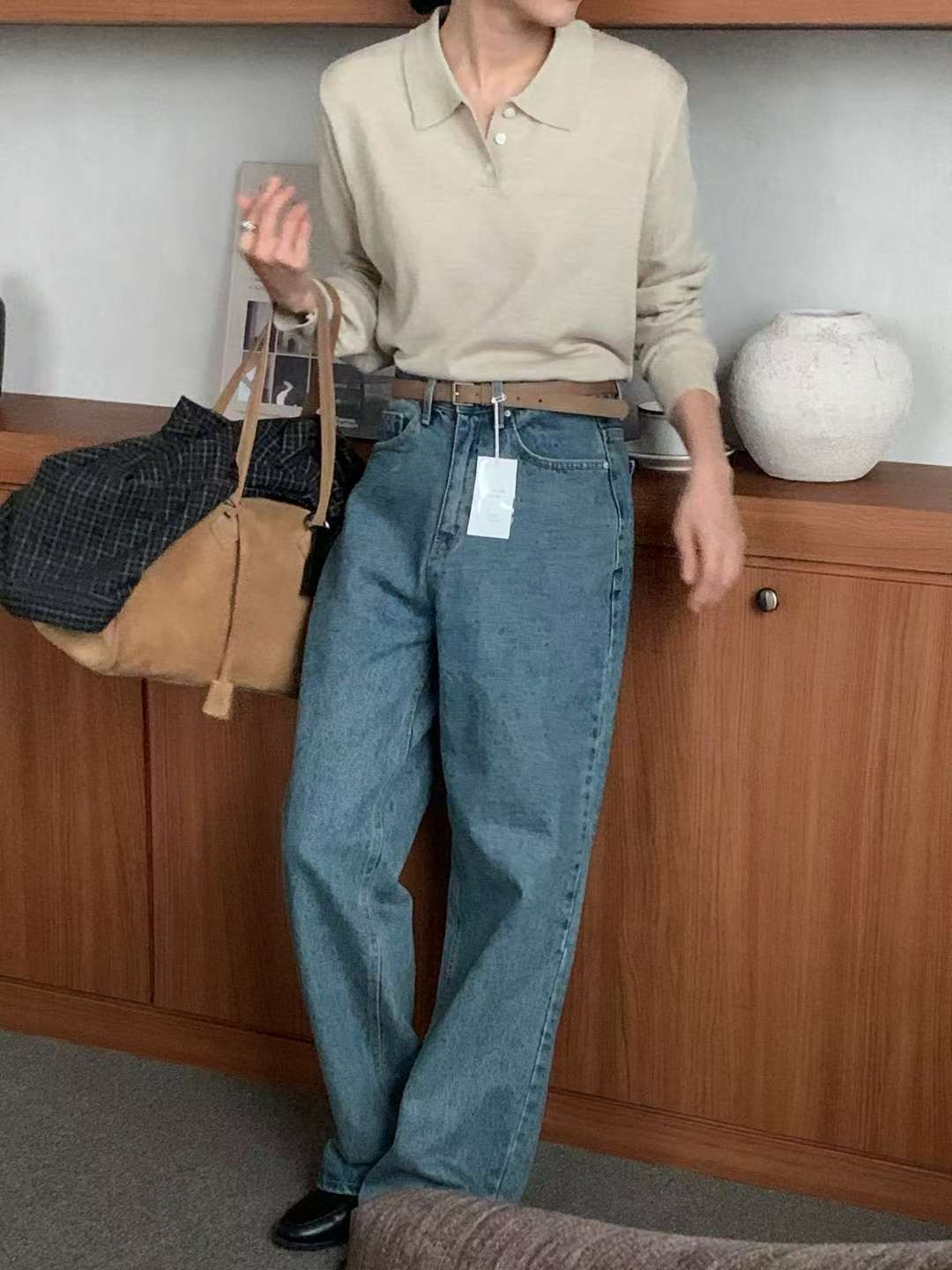 IVORY韓國直郵㊣女士新品休閑人氣推薦熱賣職業時尚腰帶腰帶IVORY腰帶