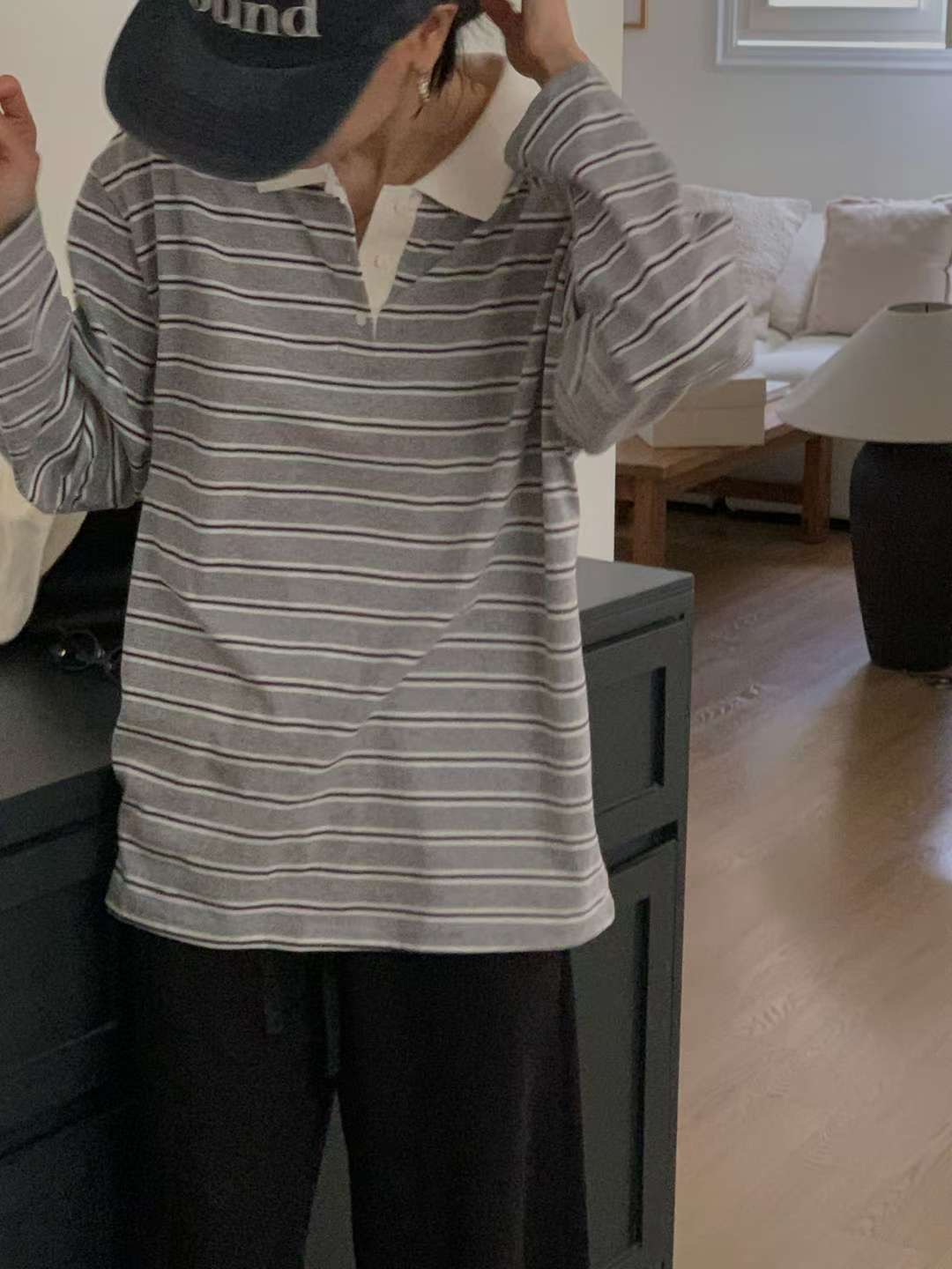 IVORY東大門㊣實拍女士新品真品休閑熱賣時尚職業人氣長袖T恤IVORY長袖T恤圖色3